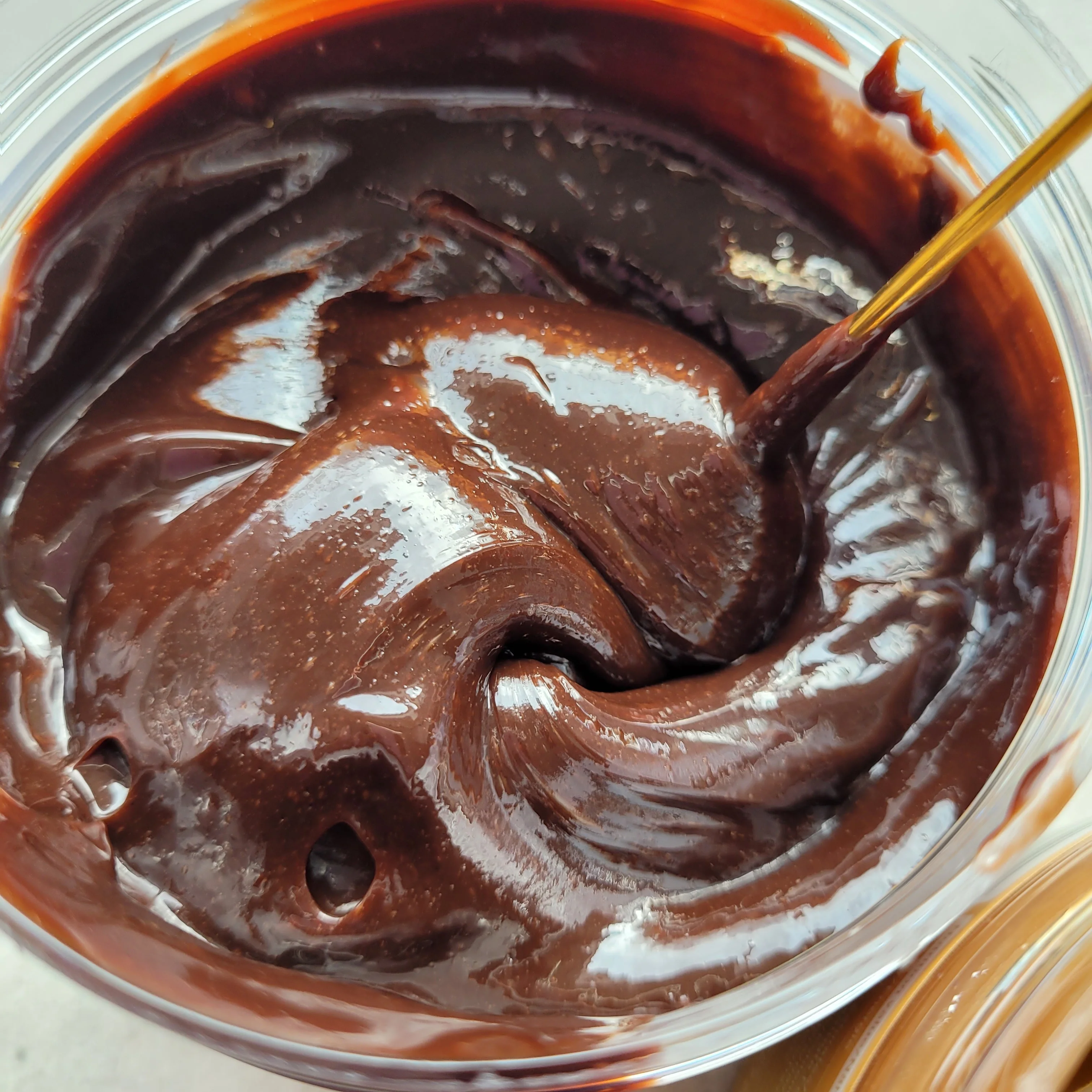 Locco Chocolate Spread 160kcal - niskotłuszczowy krem do smarowania bez cukru, Ciemna Czekolada - Image 4