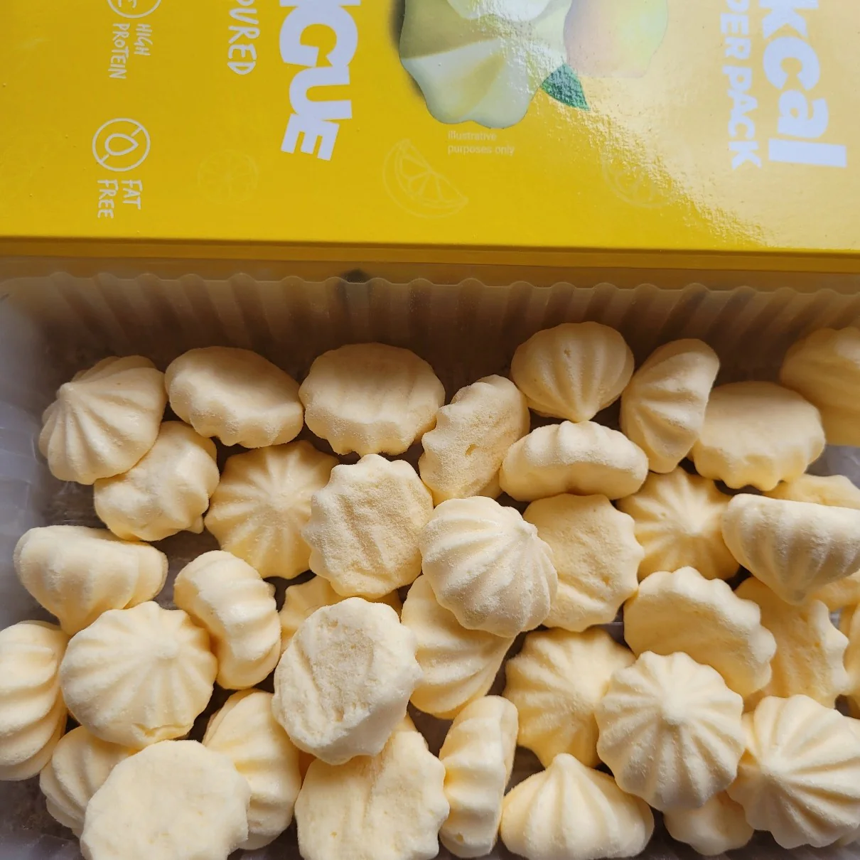 Locco Meringue  Lemon - bezy bez cukru z erytrytolem, 1kcal w sztuce, Cytryna - Image 7