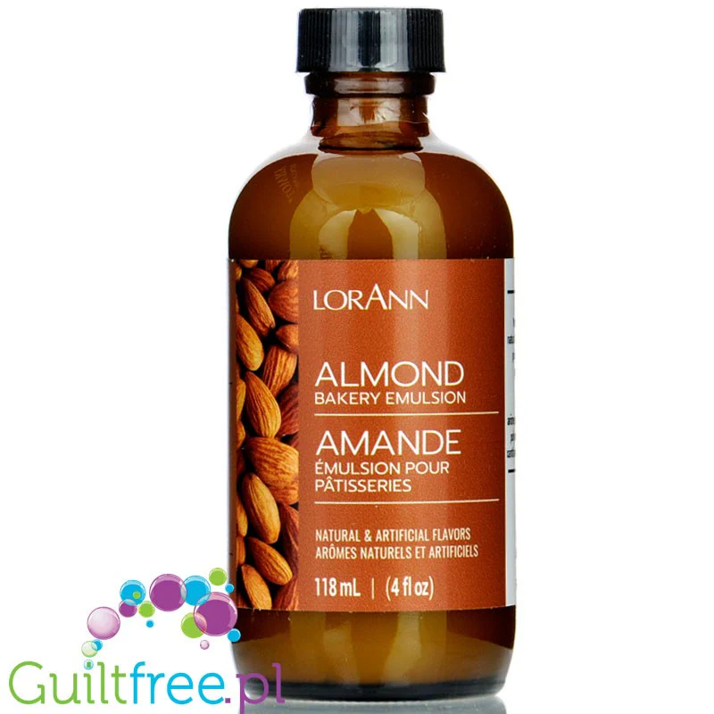 LorAnn Oils Bakery Emulsion, Almond profesjonalna emulsja aromatyczna bez tłuszczu
