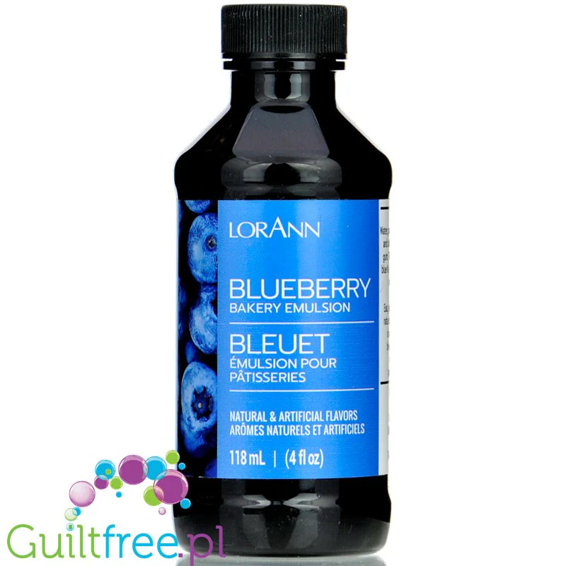 LorAnn Oils Bakery Emulsion, Blueberry profesjonalna emulsja aromatyczna bez tłuszczu