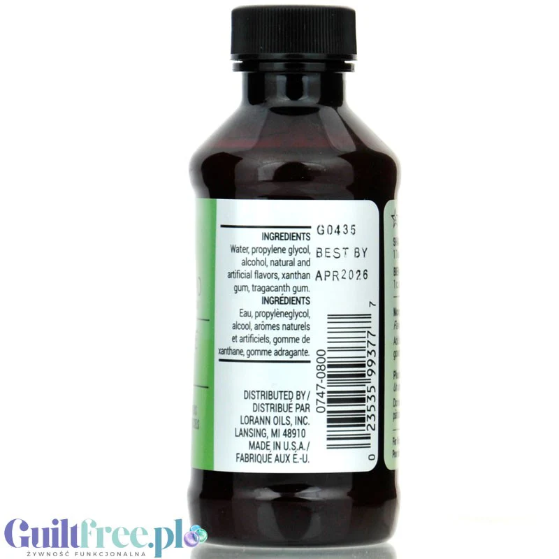 LorAnn Oils Bakery Emulsion, Pistachio profesjonalna emulsja aromatyczna bez tłuszczu, Pistacja 118ml - Image 2