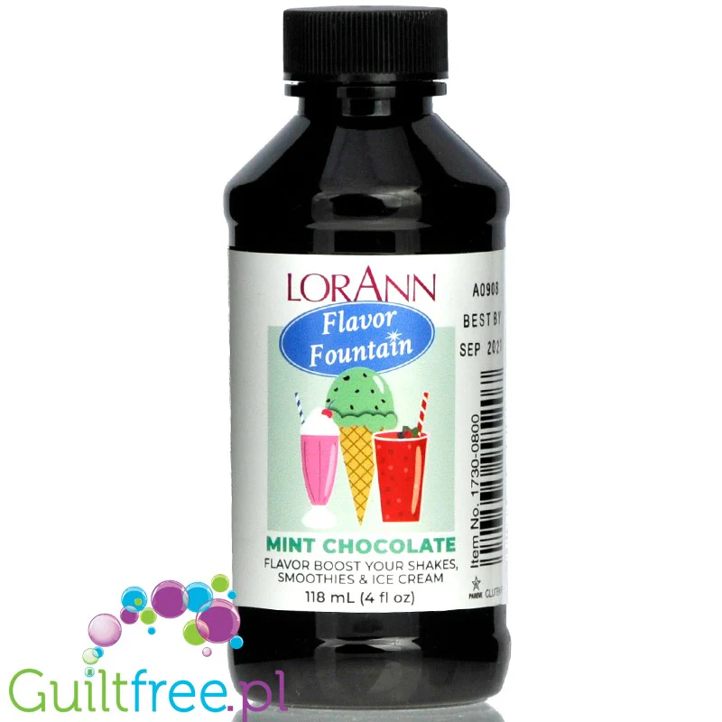 LorAnn's Flavor Fountain Mint Chocolate - aromat czekoladowo-miętowy do szejków i lodów