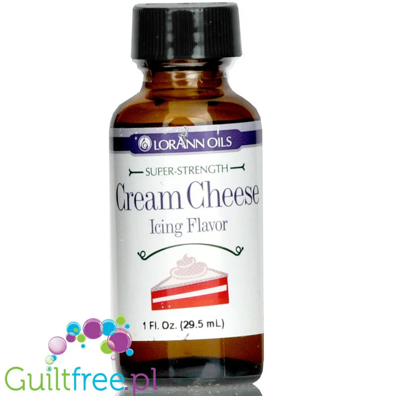 LorAnn's Oil Super Strength Cream Cheese Icing - profesjonalny aromat bez tłuszczu, 4 x mocniejszy
