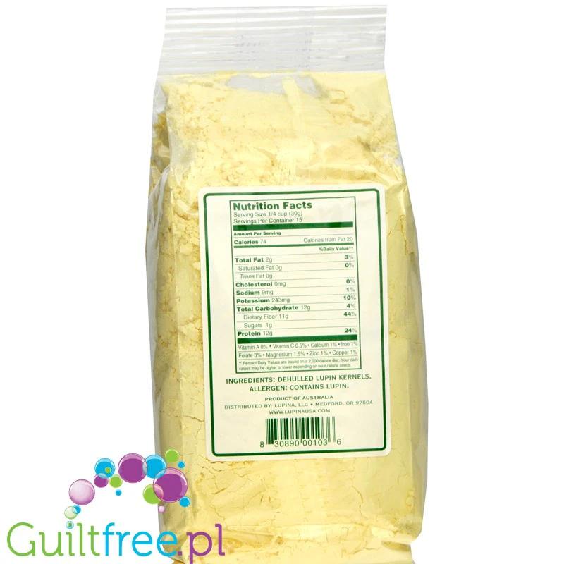 Lupina australijska odtłuszczona mąka łubinowa 246kcal - Image 3
