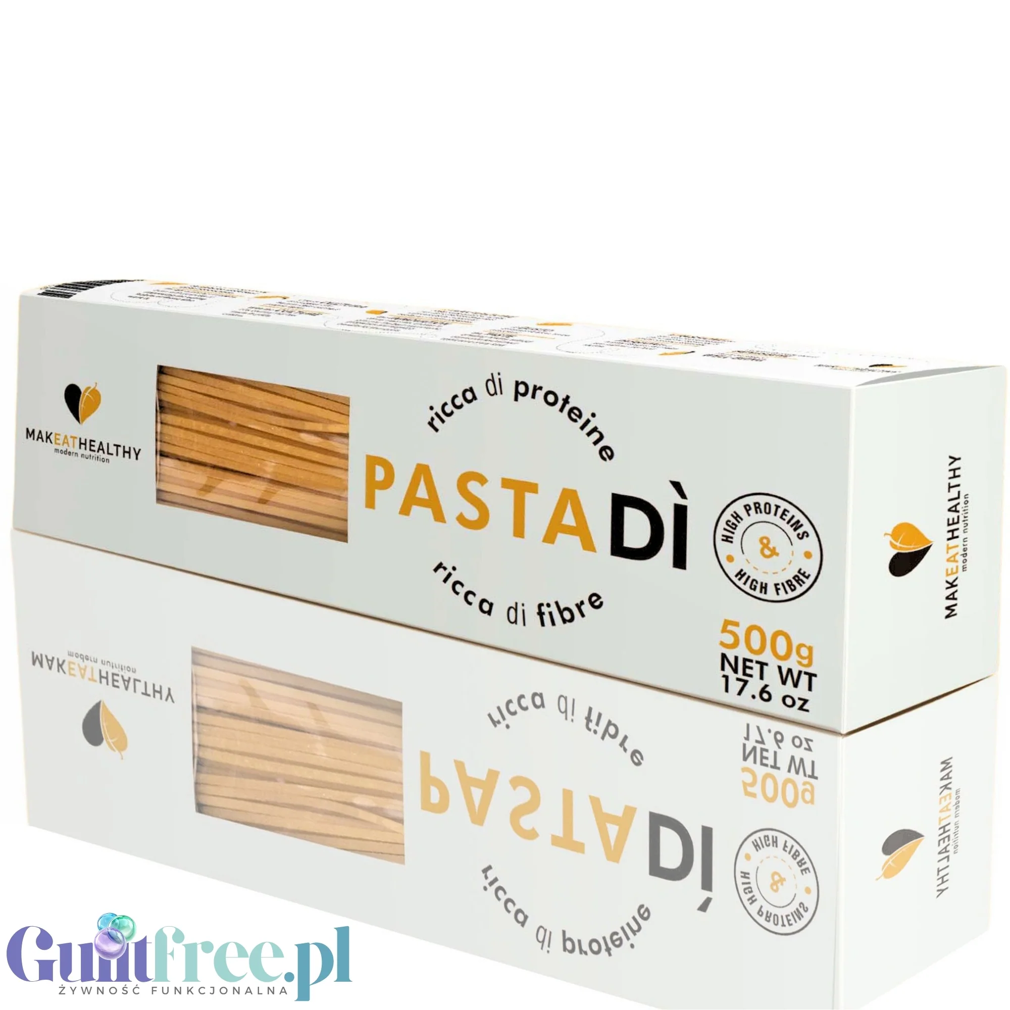 MakeatHealthy High Protein Spaghetti 0,5KG - włoski makaron proteinowy niskowęglowodanowy - Image 5