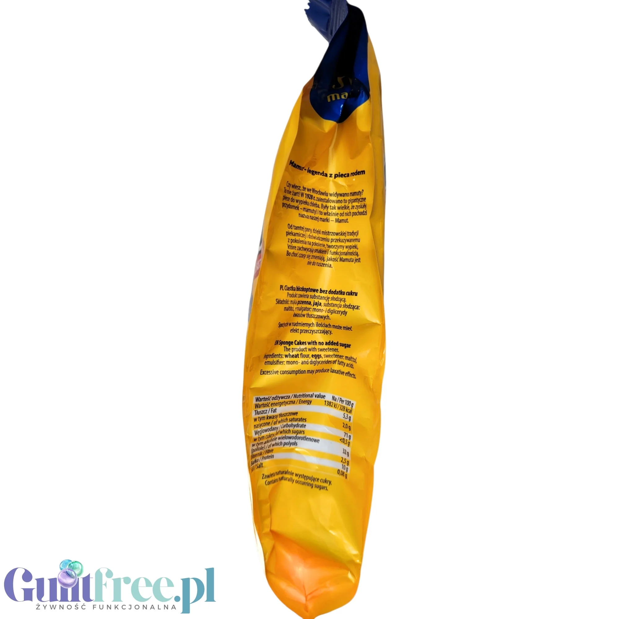 Mamutki mini biszkopty bez dodatku cukru, mega paka 85g - Image 4