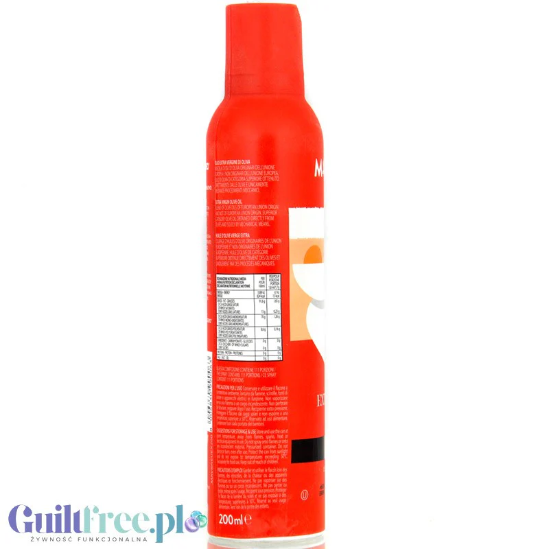 Mantova Olio Extra Vergine - Oliwa z oliwek extra virgin, spray do smażenia bez propellantów - Image 3
