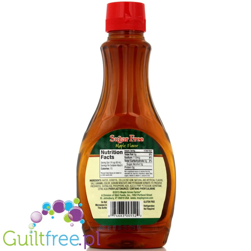 Maple Grove Farms syrop klonowy bez cukru 15kcal - Image 2