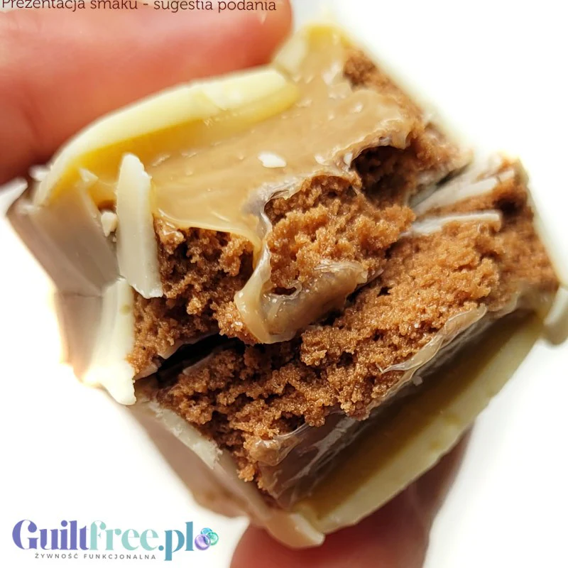 Mars Hi-Protein Low Sugar White Chocolate - niskocukrowy baton proteinowy z karmelem 18g białka - Image 5
