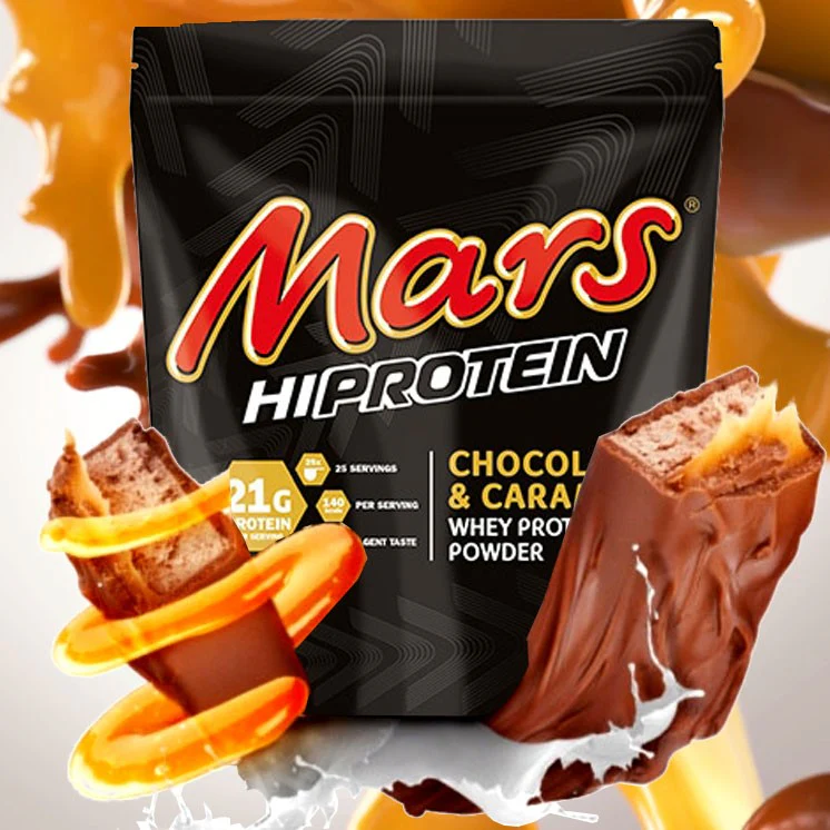 Mars Hi-Protein Whey Chocolate & Caramel odżywka białkowa 0,87kg - Image 3
