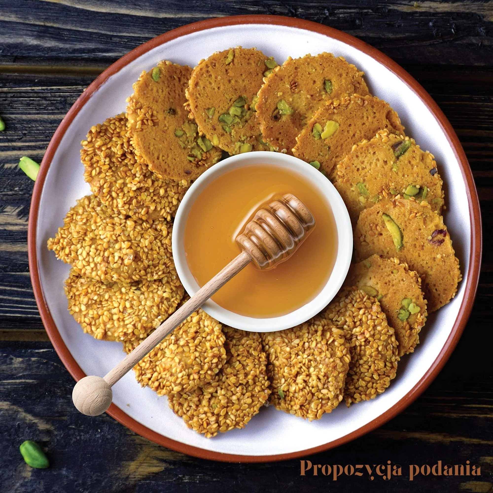 Massara Crunchy Sesame Cookies - tureckie ciastka sezamowe bez cukru z pistacjami i cashew - Image 4