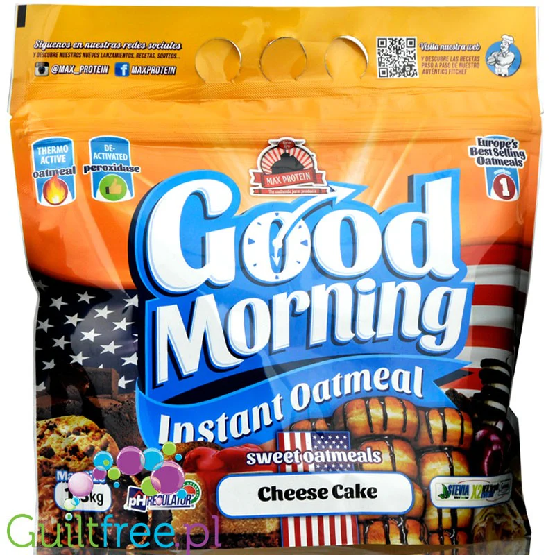 Max Protein Good Morning Oatmeal Cheesecake 1,5kg owsianka instant
