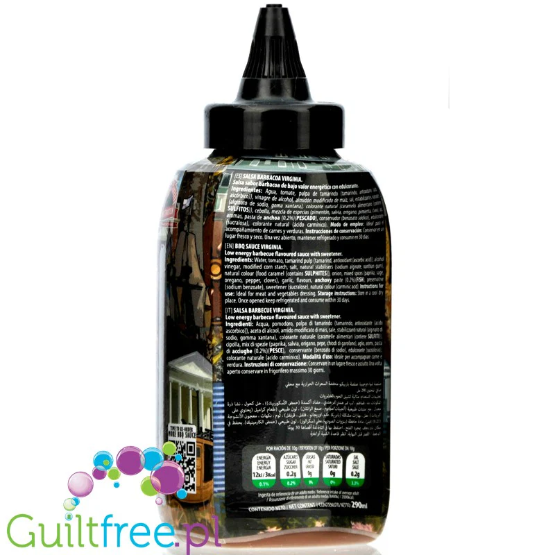 Max Protein BBQ Virginia Ancient Sailor Style - sos BBQ bez dodatku cukru 29kcal - Image 3
