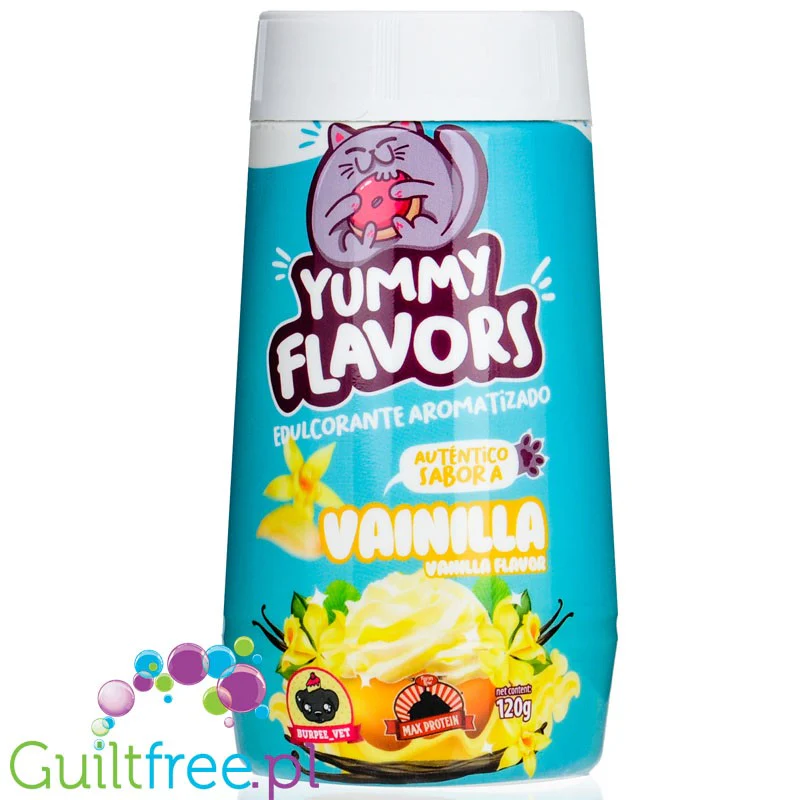 Max Protein Yummy Flavors Vanilla - waniliowy aromat proszkowy bez cukru