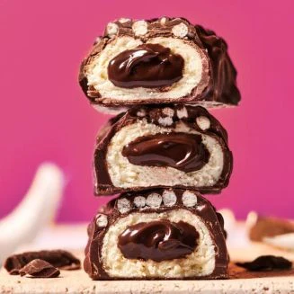 Maxi Nutrition Creamy Core Dark Chocolate Coconut - nadziewany kremem baton proteinowy 185kcal - Image 3