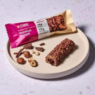 Maxi Nutrition Creamy Core Hazelnut Nougat - miękki nadziewany baton proteinowy 185kcal - Image 3