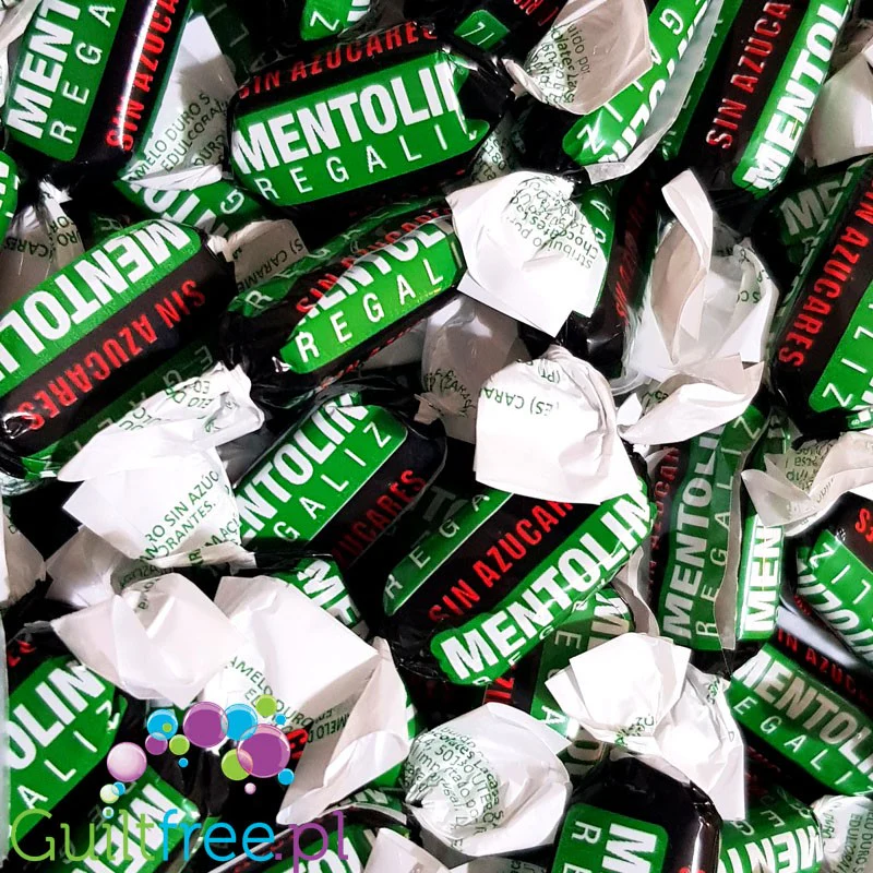 Mentolin Regaliz - cukierki, lukrecja mentolowo-anyżowa bez cukru na wagę
