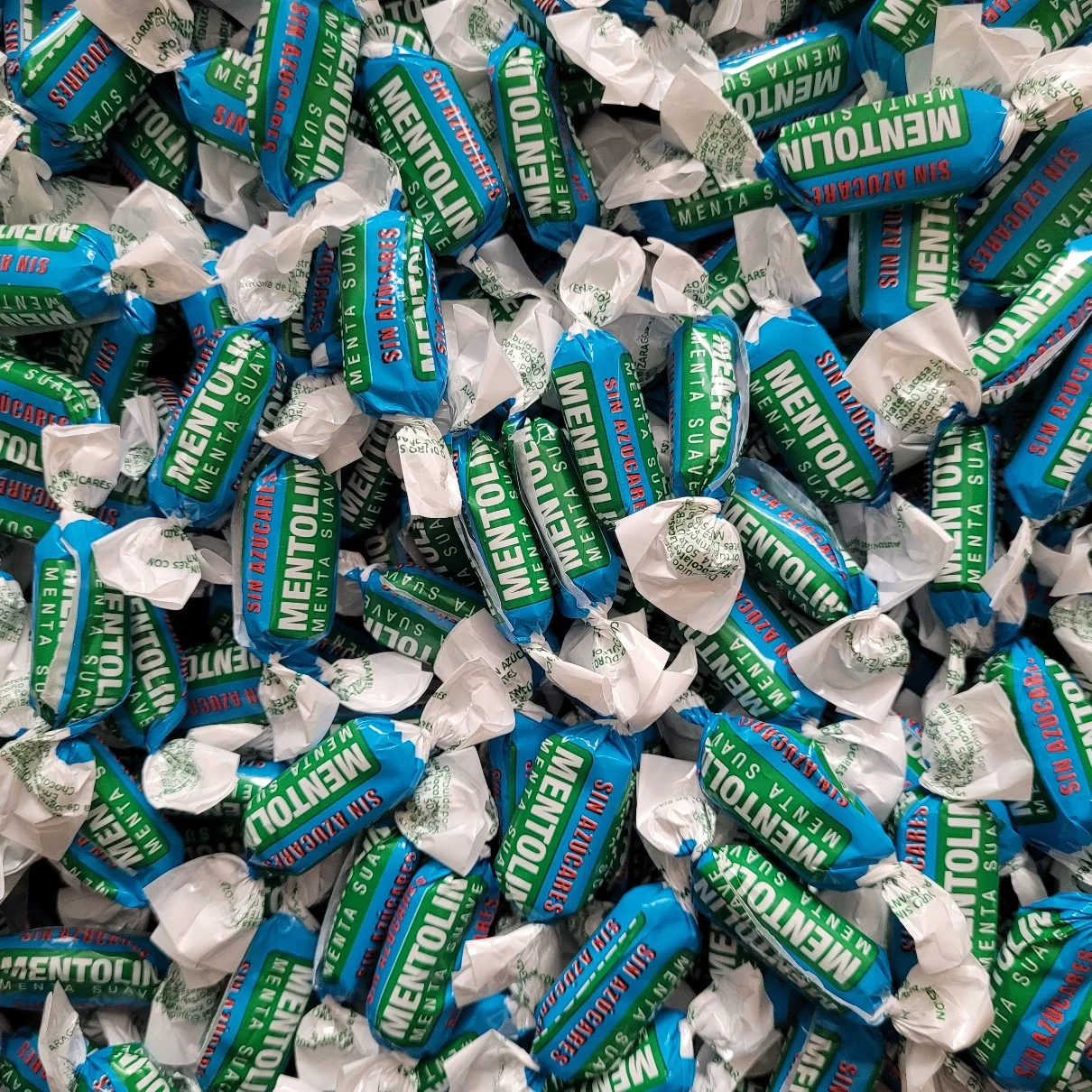 Mentolin Menta Sauve - delikatnie miętowo-mentolowe cukierki bez cukru na wagę - Image 3