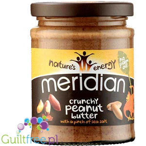Meridian Peanut Crunchy - czyste masło orzechowe 100% bez cukru i soli - Image 2