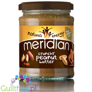 Meridian Peanut Crunchy - czyste masło orzechowe 100% bez cukru i soli - Image 3