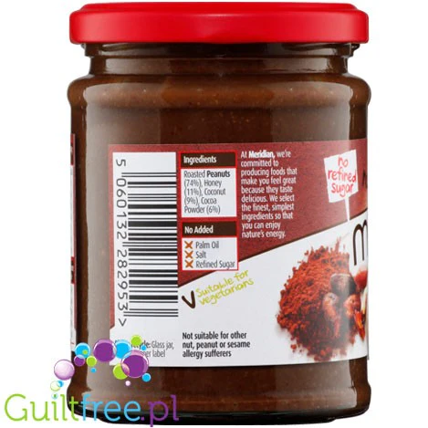 Meridian Cocoa Peanut - masło orzechowe z kakao, kokosem i miodem - Image 3