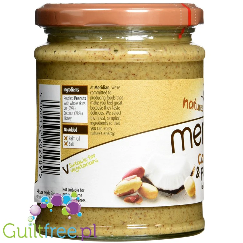 Meridian Peanut & Coconut - masło orzechowo-kokosowe - Image 4