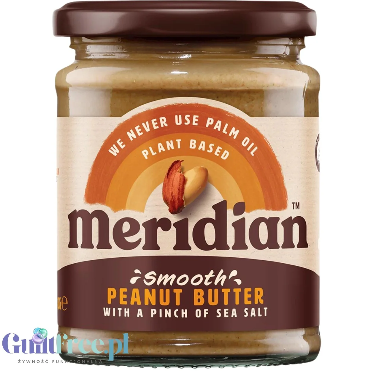 Meridian Peanut & Pinch of Salt Smooth - masło orzechowe z odrobiną soli