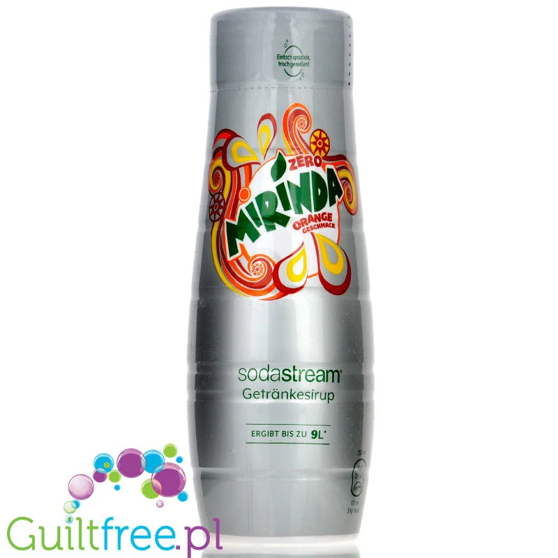 Mirinda Zero SodaStream No Sugar - syrop / koncentrat do wody bez cukru i kalorii 440ml - Image 2