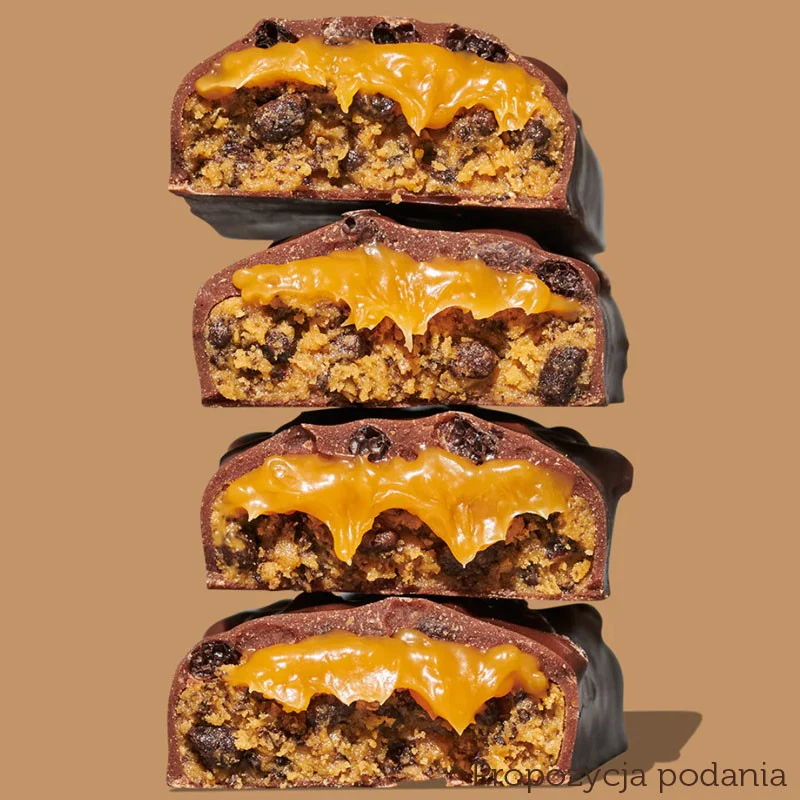 Misfits Plant Chocolate Cookie Dough Bar - wegański baton proteinowy ze stewią - Image 3
