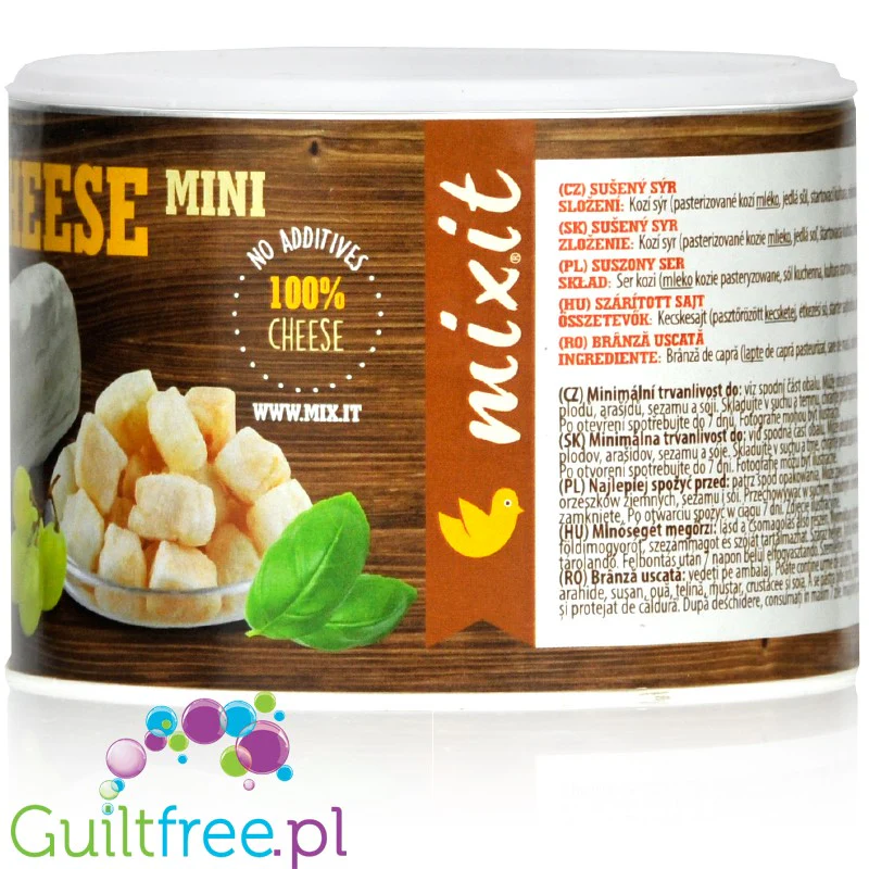 MixIt Crunchy Crunchy Goat Cheese 80g - chrupiący kozi ser 100% - Image 3