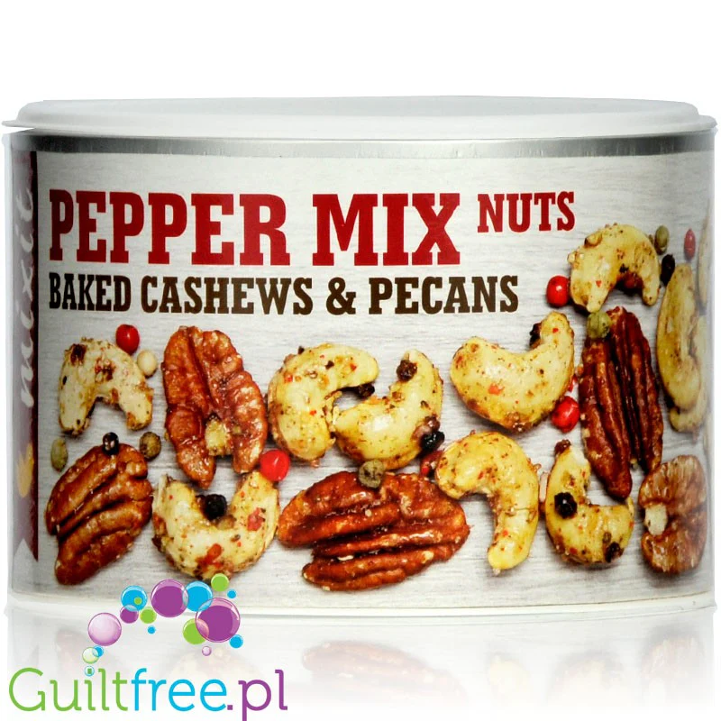 MixIt Pepper Mix - pieczone orzechy z 4 rodzajami pieprzu