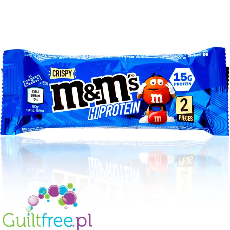 M&M's Crispy Protein Bar - baton proteinowy z M&Msami i chrupkami
