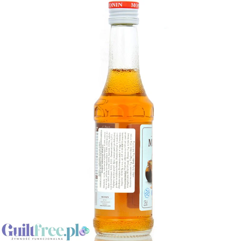Monin Caramel 0,25L UE - syrop bezcukrowy o smaku karmelowym - Image 2