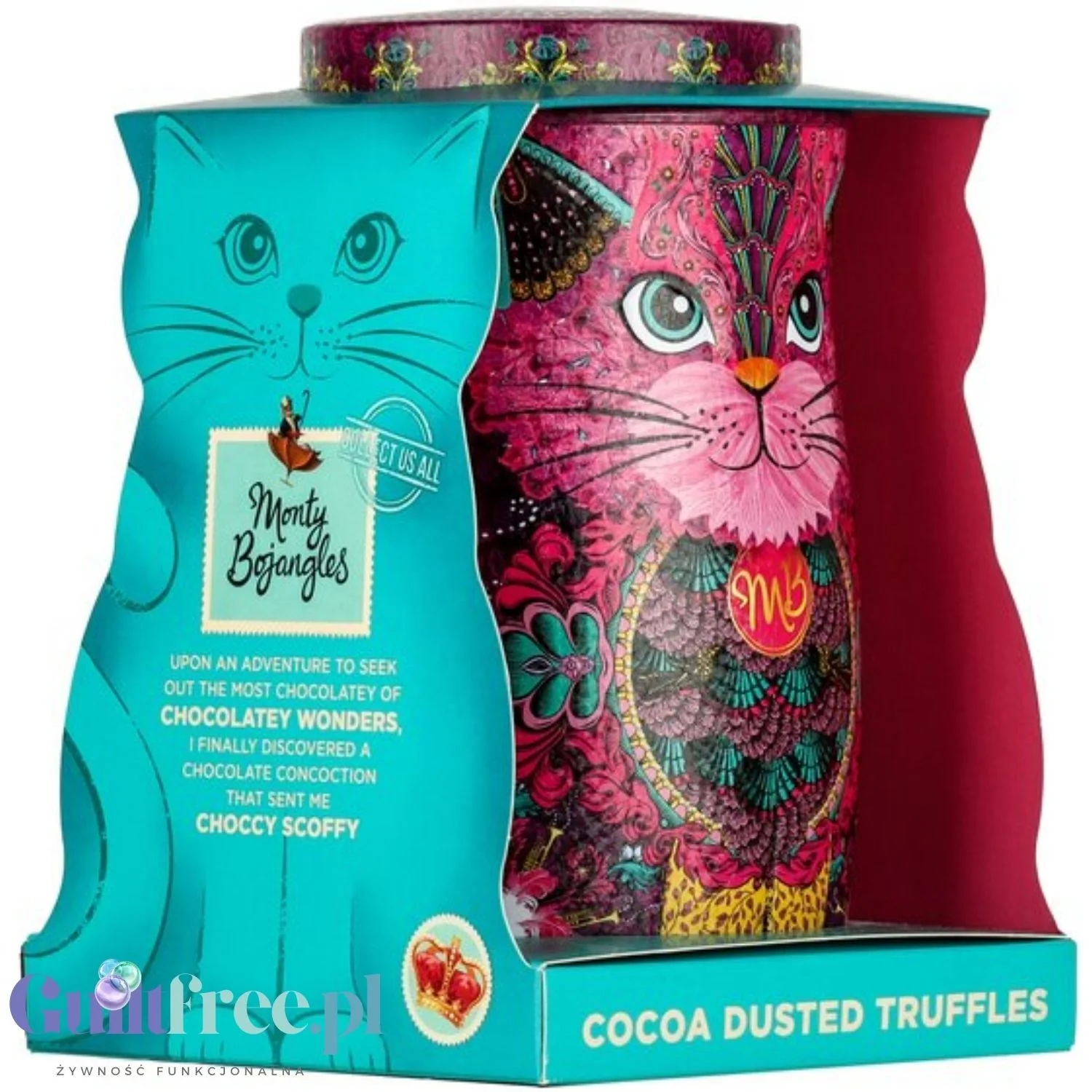 Monty Bojangles Choccy Scoffy Pink Persian (CHET MEAL) obłędne luksusowe praliny w zjawiskowej kociej puszce - Image 9