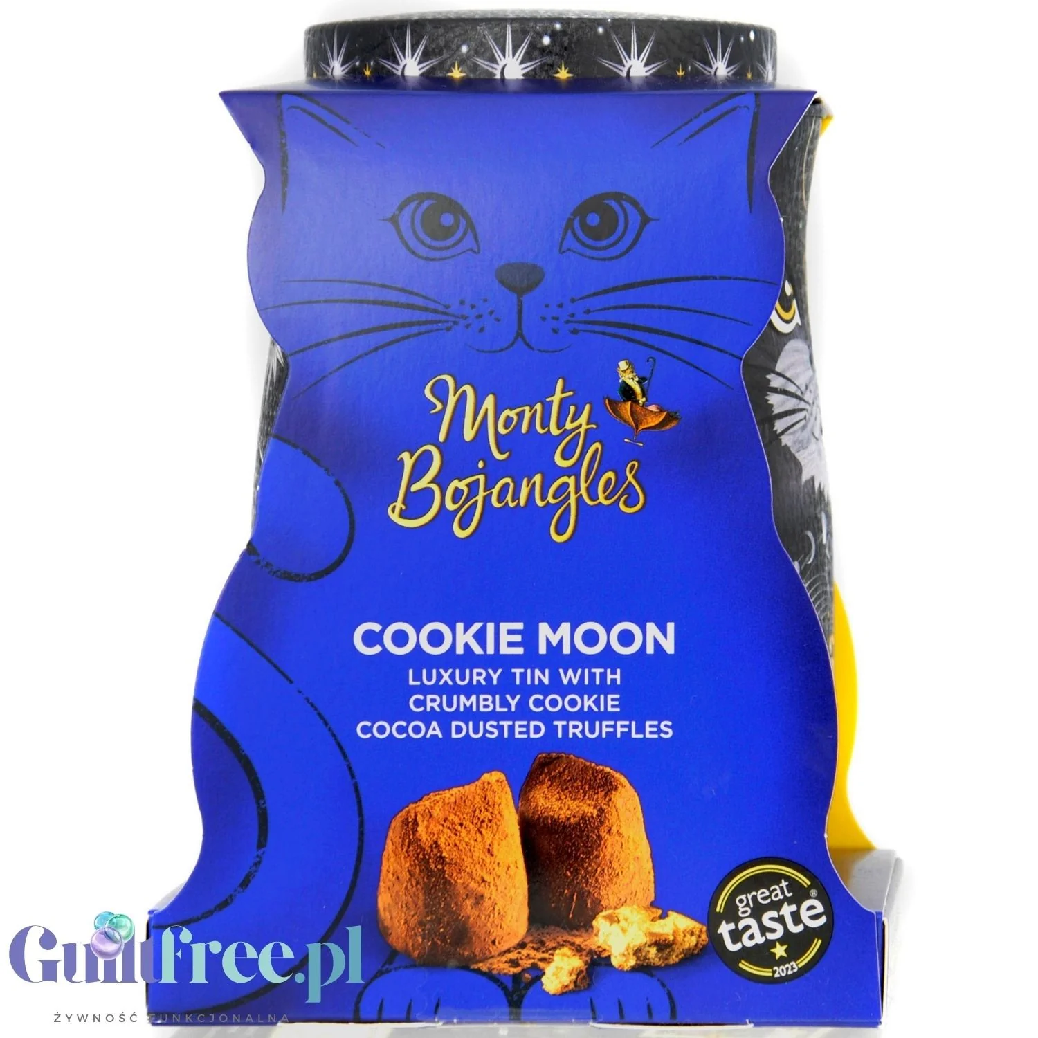 Monty Bojangles Cookie Moon Truffles (CHET MEAL) obłędne luksusowe praliny w zjawiskowej kociej puszce - Image 4