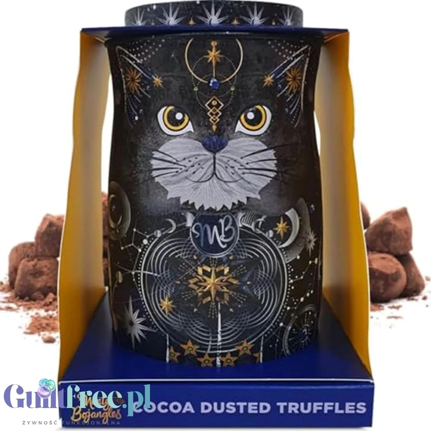 Monty Bojangles Cookie Moon Truffles (CHET MEAL) obłędne luksusowe praliny w zjawiskowej kociej puszce - Image 5