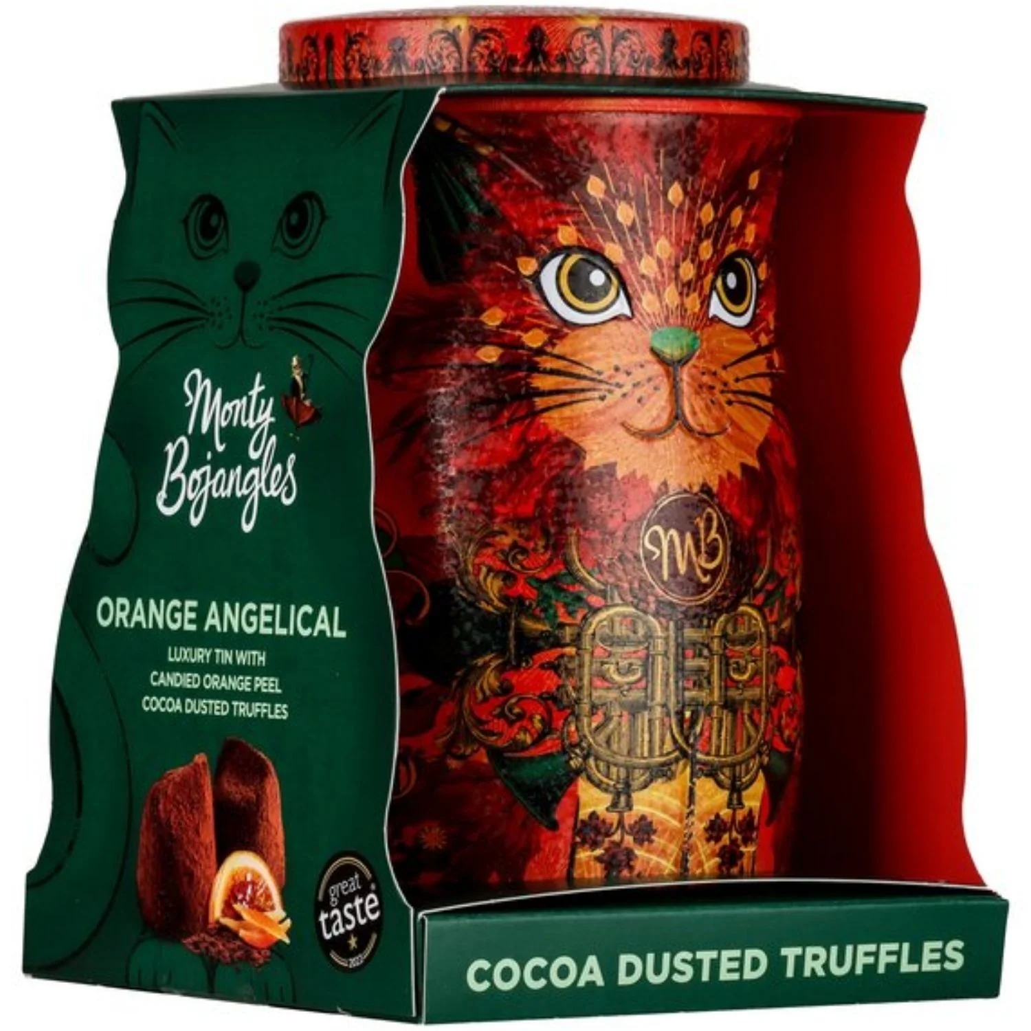 Monty Bojangles Orange Angelical Truffles (CHET MEAL) obłędne luksusowe praliny w zjawiskowej kociej puszce - Image 7