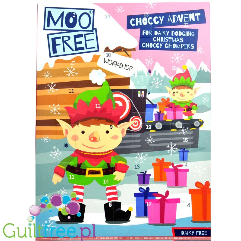 Moo Free Choccy Advent - kalendarz adwentowy - wegański, bezglutenowy, bez mleka, soi, glutenu i oleju palmowego - Image 6