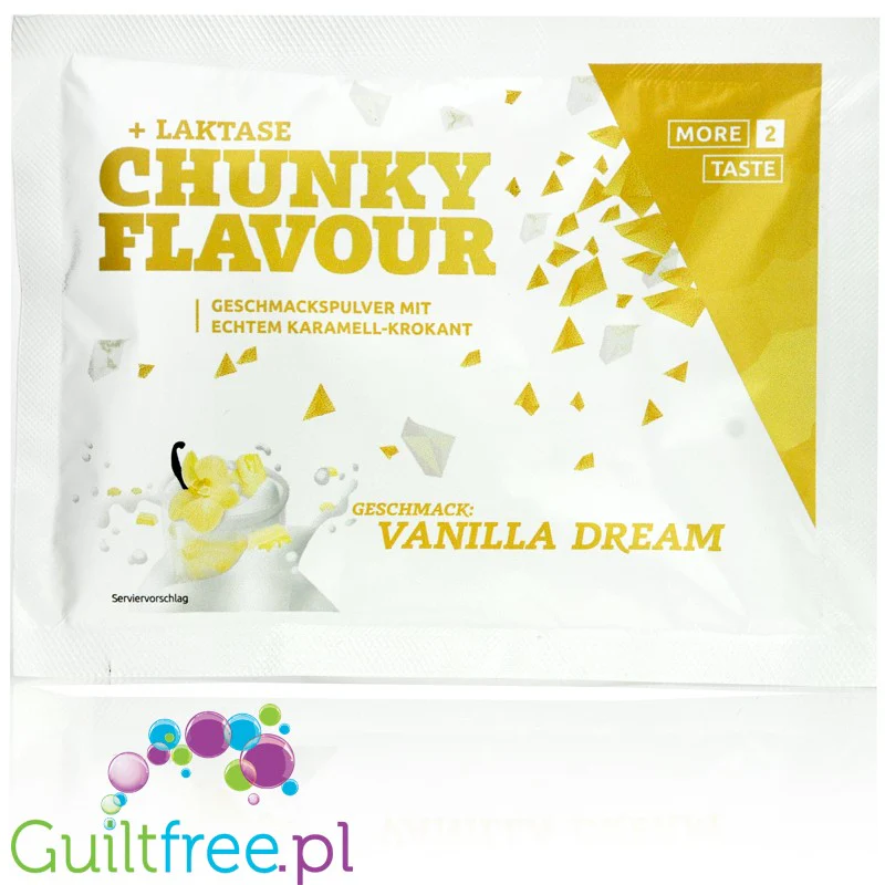 More Nutrition Chunky Flavor Vanilla Perfection, aromat w proszku do deserów i owsianek, smak Wanilia - Image 3