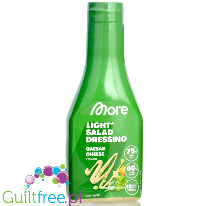 More Nutrition Light Gourmet Sauce, Caesar Cheese - sos sałatkowy a la Caesar 75% mniej tłuszczu