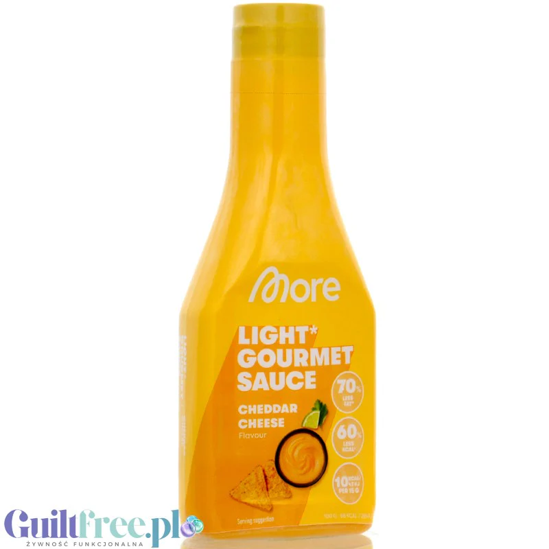 More Nutrition Light Gourmet Sauce, Cheddar Cheese - sos serowy light 59kcal