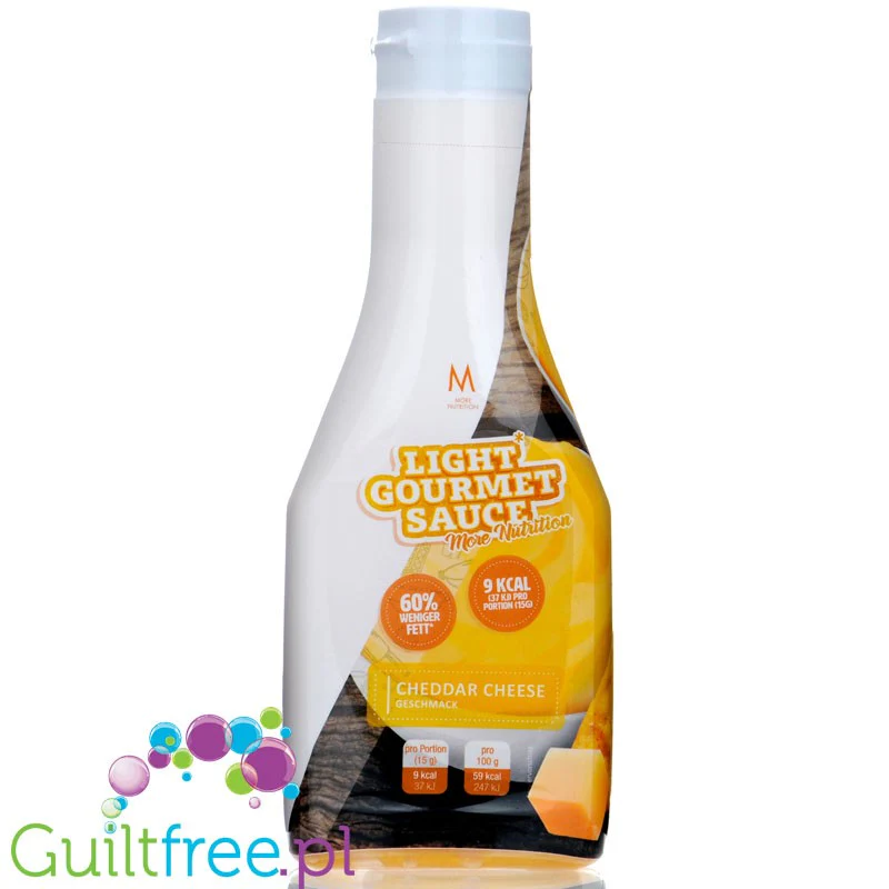 More Nutrition Light Gourmet Sauce, Cheddar Cheese - sos serowy light 59kcal - Image 2