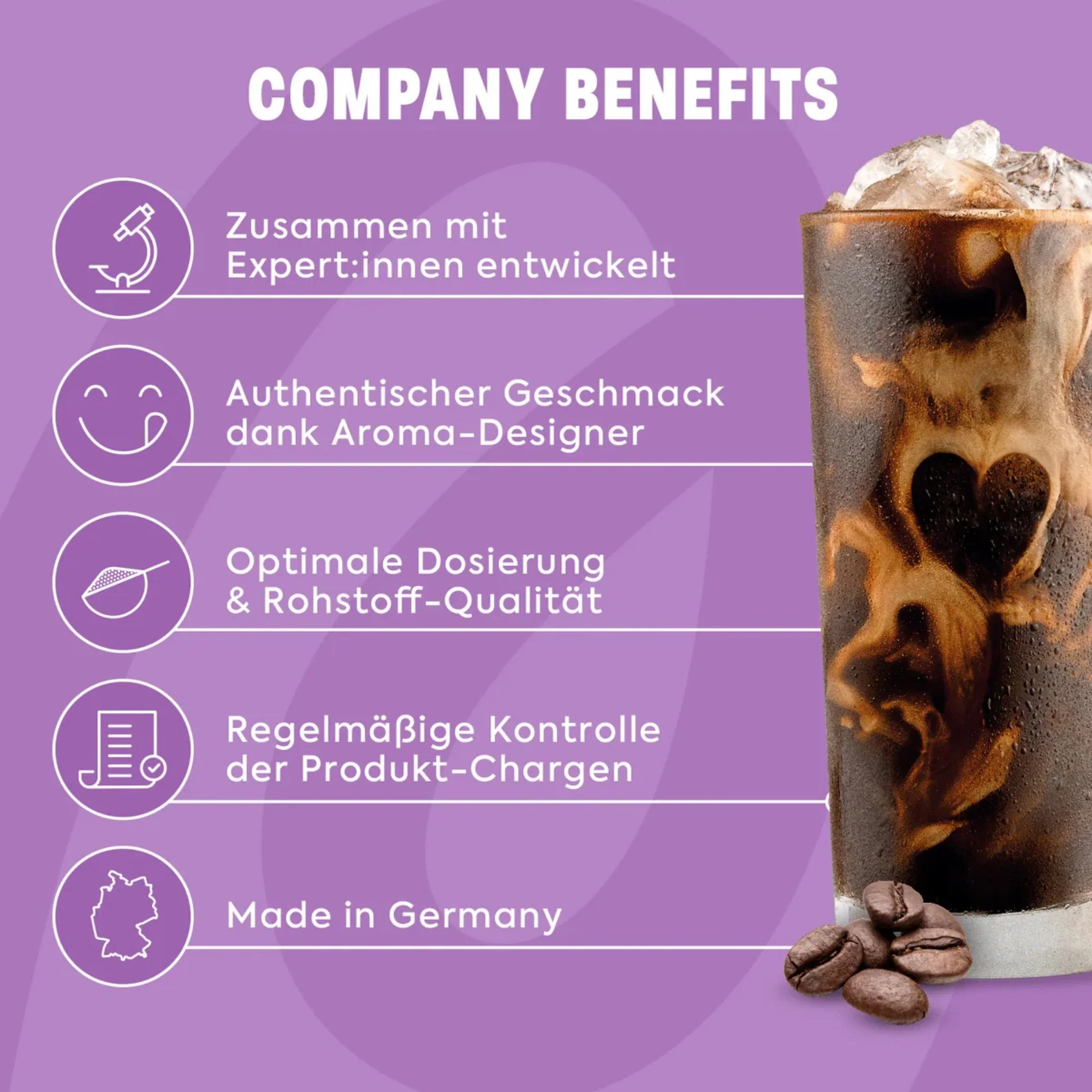 More Nutrition Protein Iced Coffee, Pink Velvet Cookie 0,5kg - mrożona kawa proteinowa - Image 4
