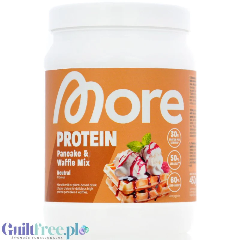 More Nutrition Protein Pancake & Waffle Mix Neutral - mieszanka do przygotowania naleśników i gofrów