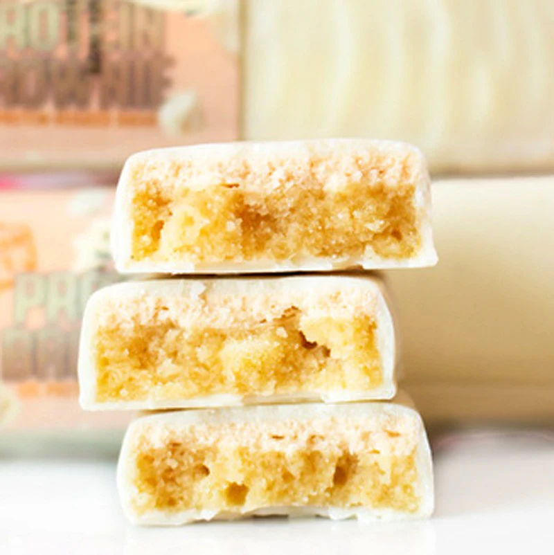 Mountain Joe's Protein Brownie White Chocolate Blondie - proteinowe blondie w polewie białoczekoladowej
