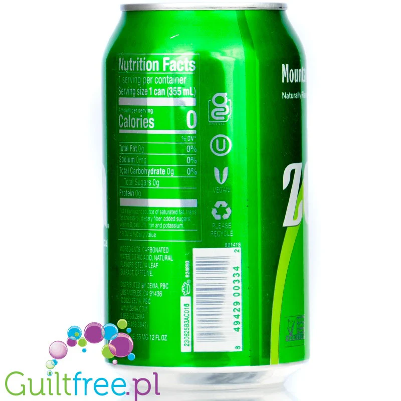 Mountain Zevia - 100% naturalna lemoniada bez kalorii ze stewią - Image 4