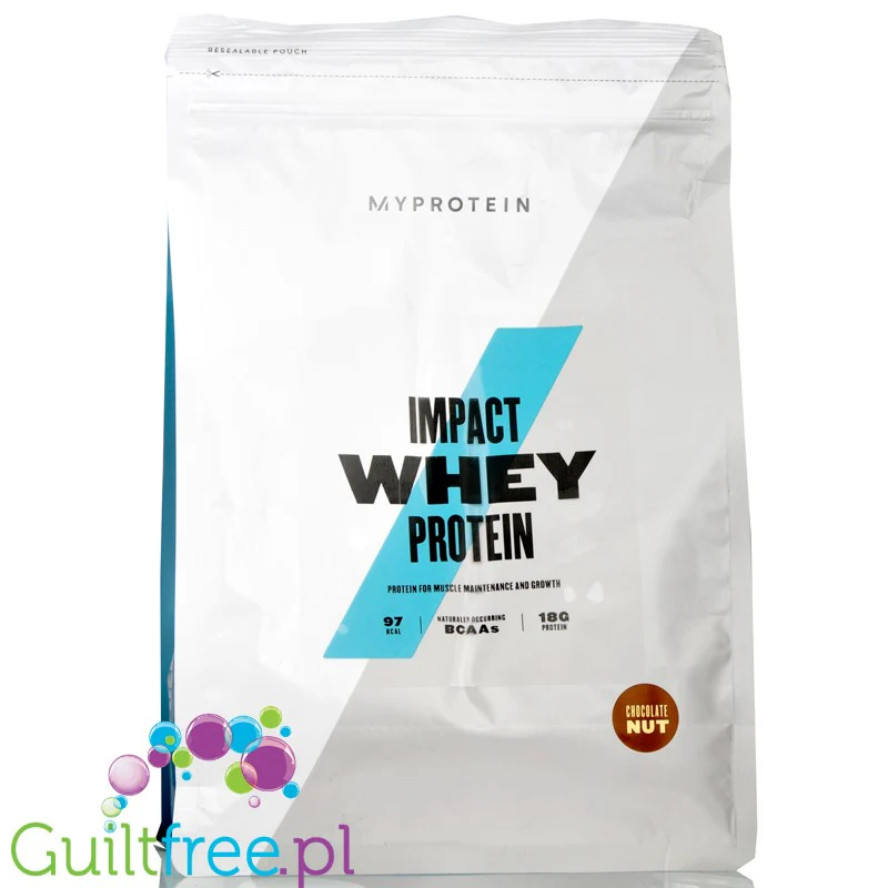 MyProtein Impact Whey Chocolate Nut 1KG odżywka białkowa WPC