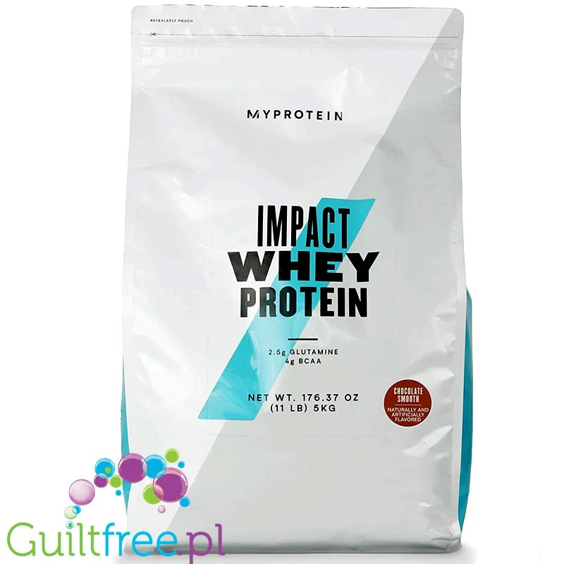 MyProtein Impact Whey Chocolate Smooth 1KG - odżywka białkowa WPC o smaku czekoladowym