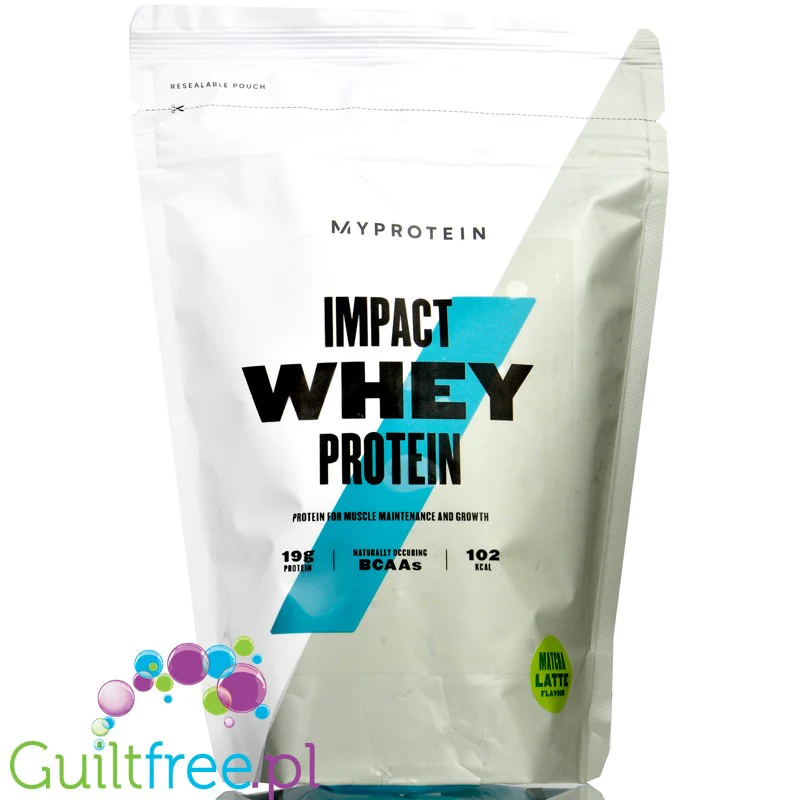 MyProtein Impact Whey Matcha Latte 0,5kg - odżywka białkowa WPC z herbatą matcha