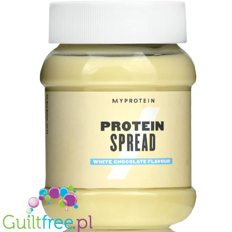 MyProtein White Chocolate Spread - krem biała czekolada z WPC